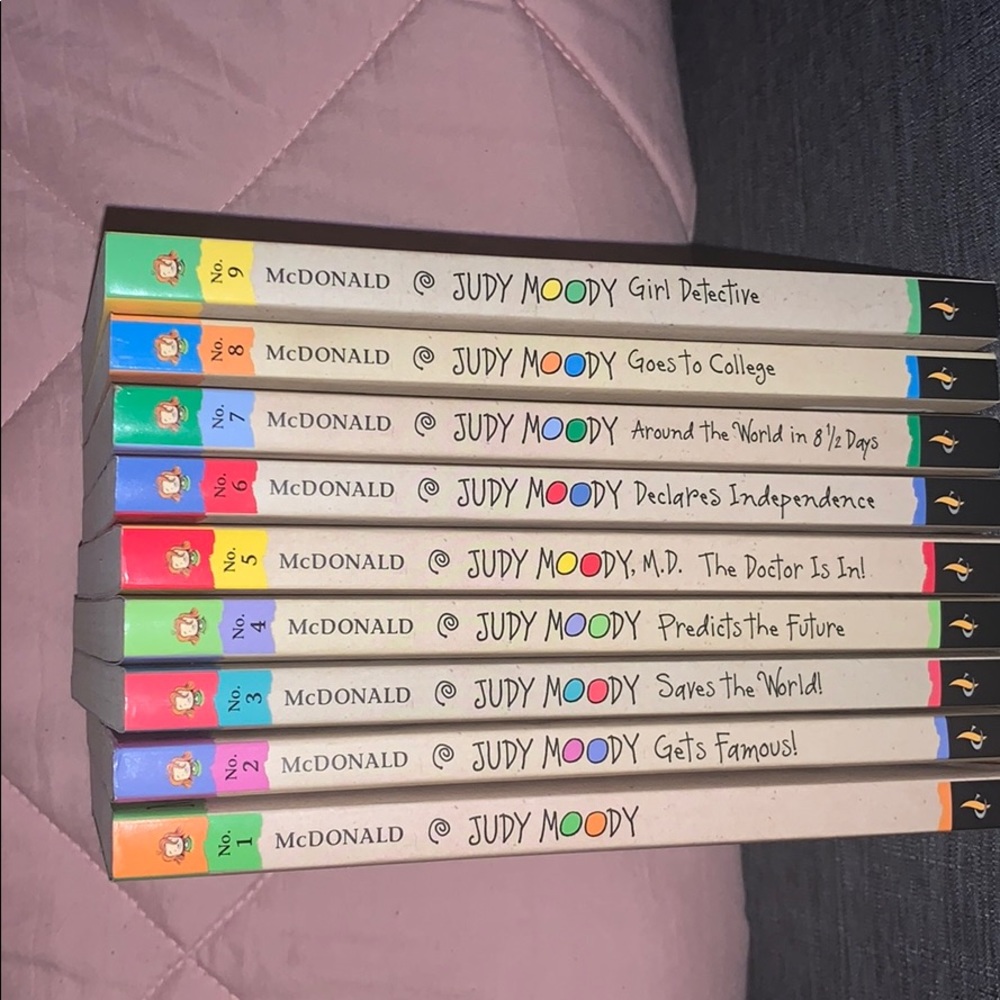 Judy Moody by Megan McDoNALD Book #1 -#9